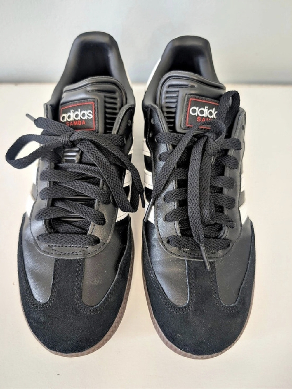 adidas Samba Sneakers Black & White Size Y5.5